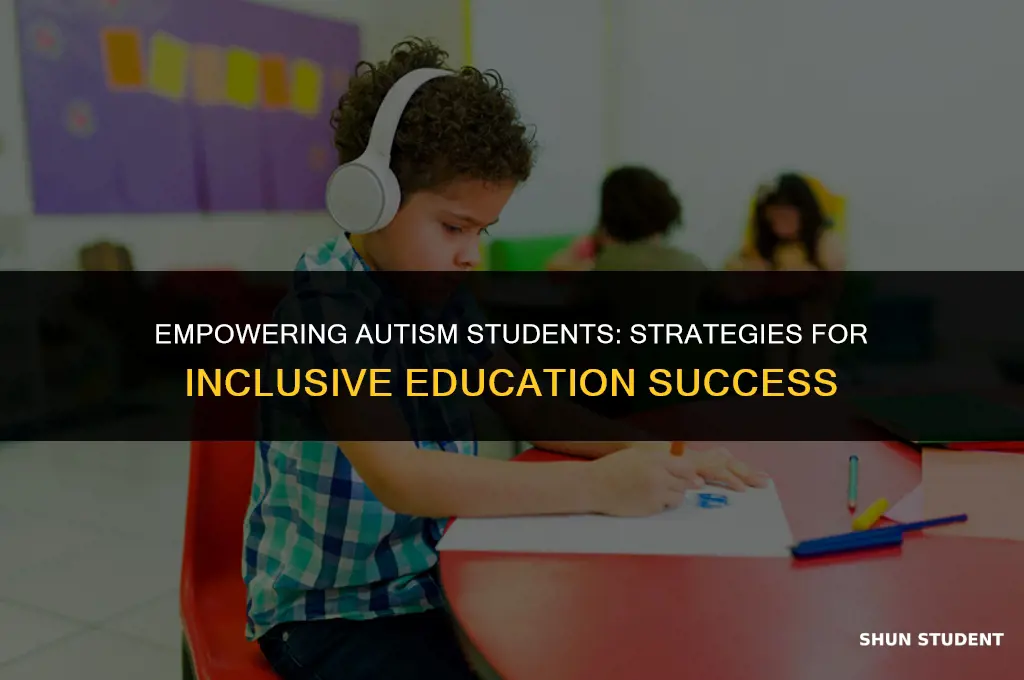 how to work with autism students