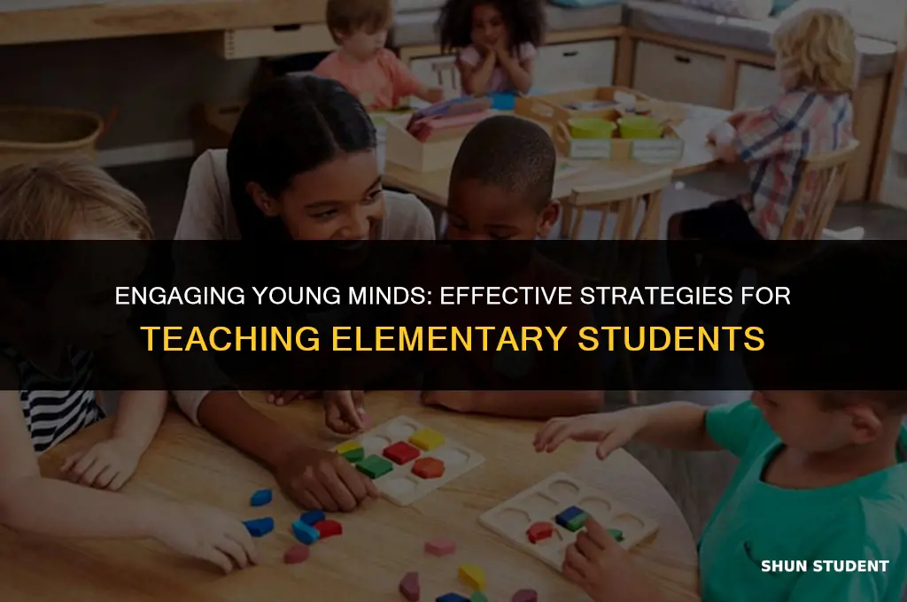 how to work with elementary students