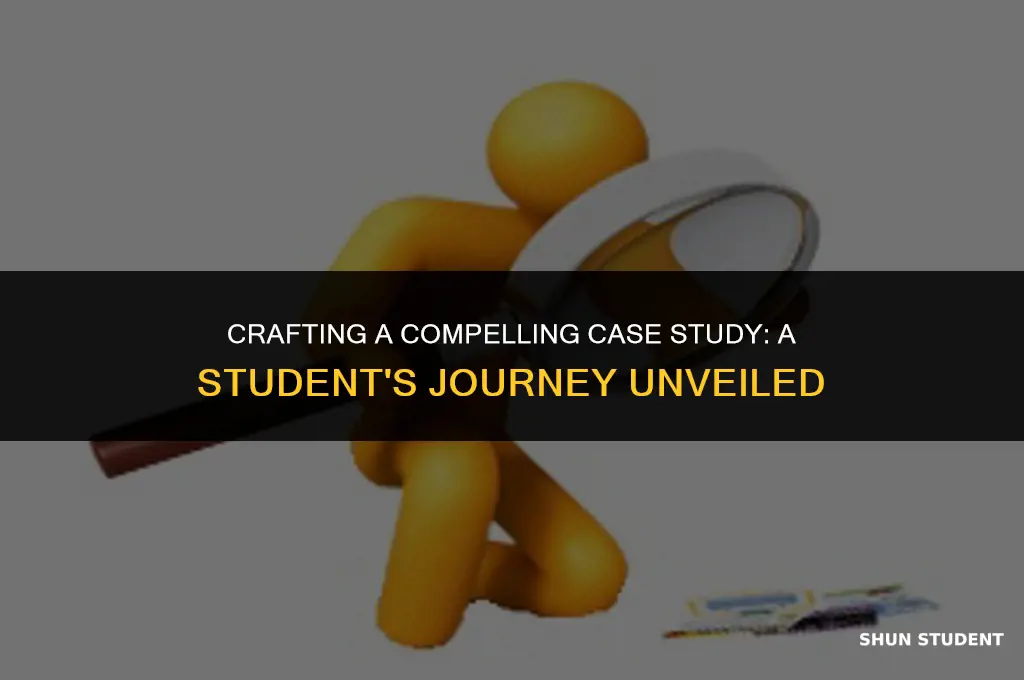 how to write a case study of a student