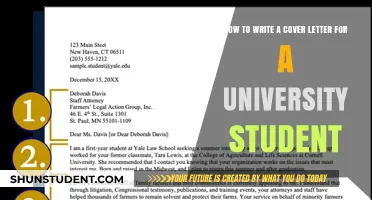 Cover Letters: A University Student's Guide to Success