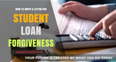 Mastering the Art of Writing a Student Loan Forgiveness Letter