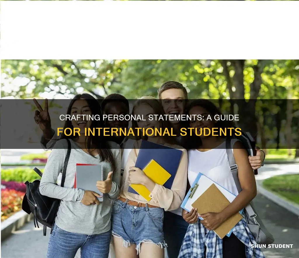 how to write a personal statement for international students