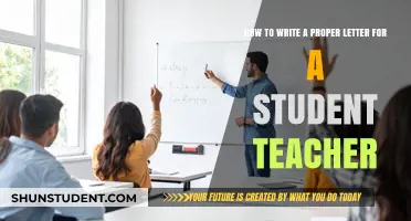 Crafting an Effective Student Teacher Recommendation Letter: Essential Tips