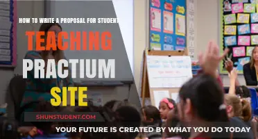 Crafting a Winning Proposal for Your Student Teaching Practicum Site