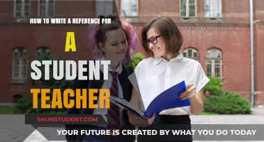 Crafting a Powerful Reference for Your Student Teacher: A Guide