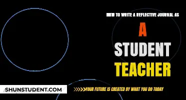 Mastering Reflective Journaling: A Student Teacher’s Guide to Growth