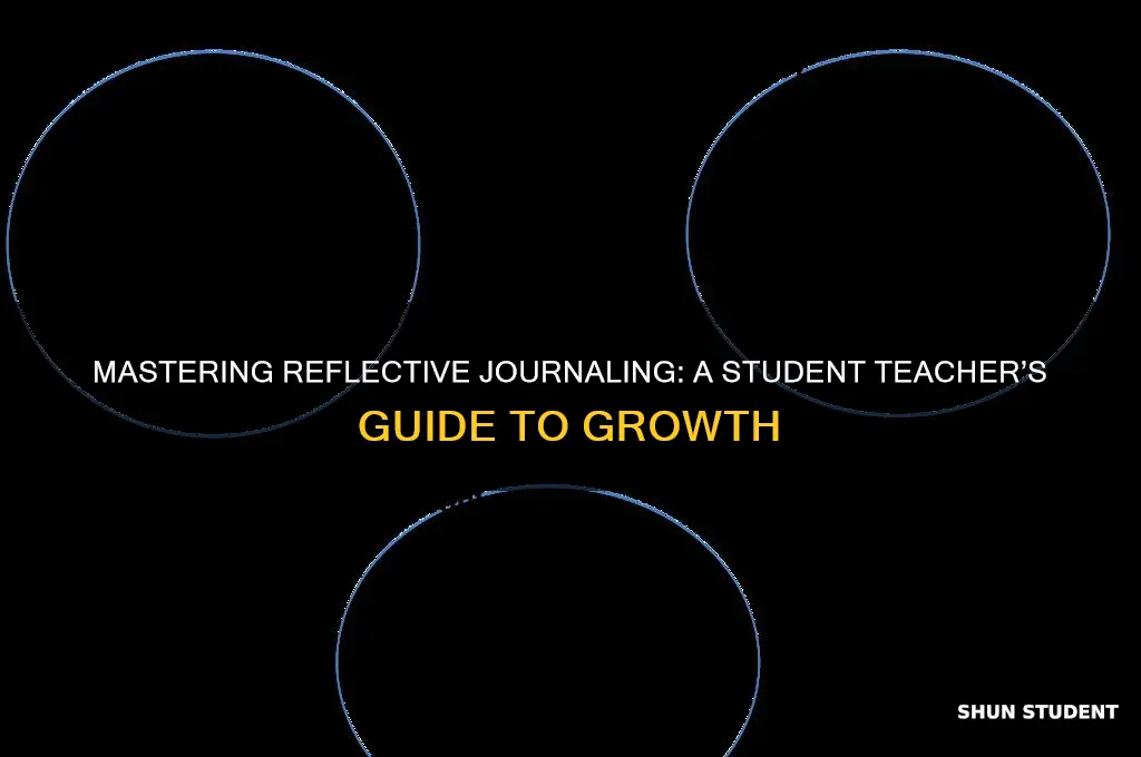 how to write a reflective journal as a student teacher