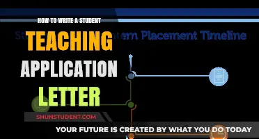 Crafting a Compelling Student Teaching Application Letter: Tips and Strategies