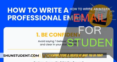 Writing Intern Emails: A Guide for Students