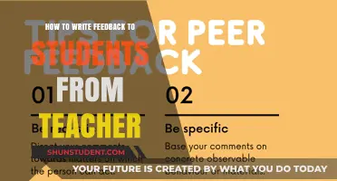 Effective Student Feedback: Teacher Tips for Constructive and Encouraging Communication