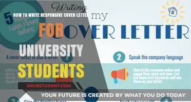 Tailor Your Cover Letter for University Applications