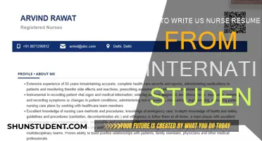 Writing a US Nurse Resume: Guide for International Students