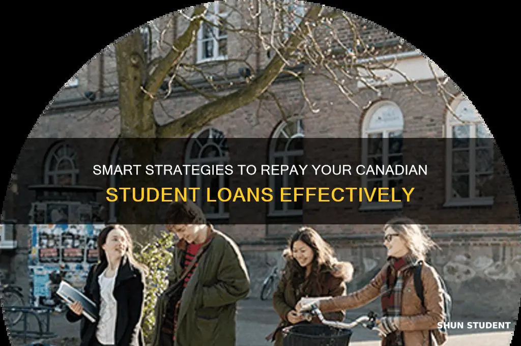 how to you pay back your canadian student loans