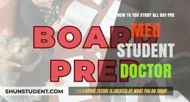 Maximizing Productivity: A Pre-Med Student's Guide to All-Day Study Sessions