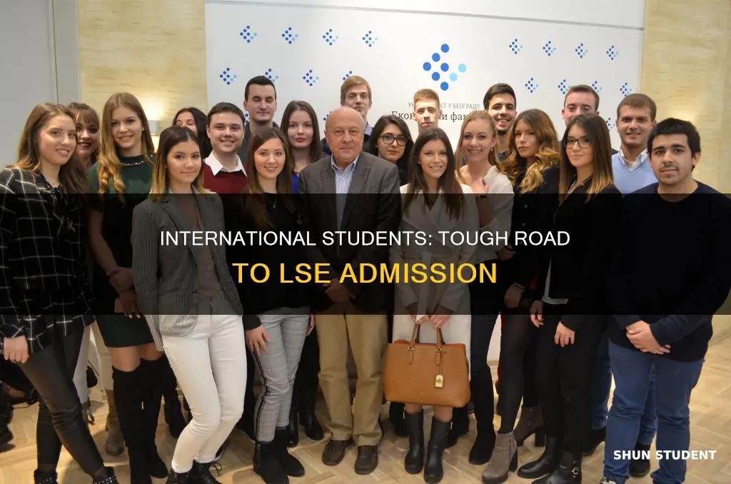 how tought to get into lse as international student