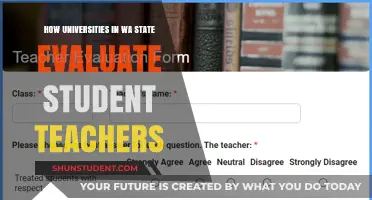 Evaluating Student Teachers: Washington State University Style