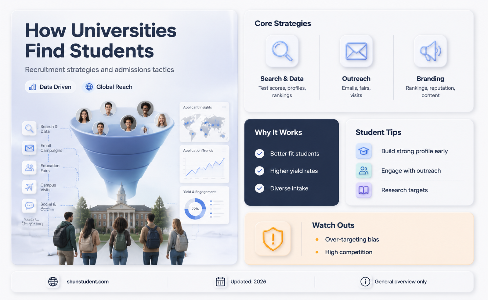 can a university seek out a student