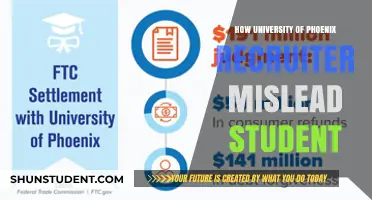 University of Phoenix: Recruiters Mislead Students