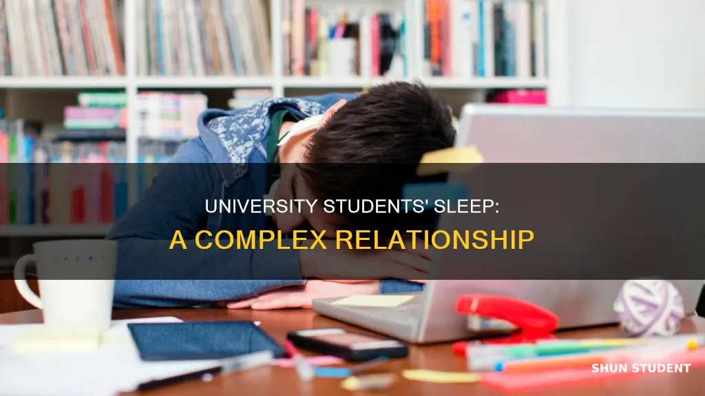 how university students sleep
