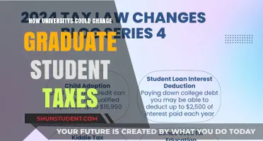 Universities: Reforming Graduate Student Taxes