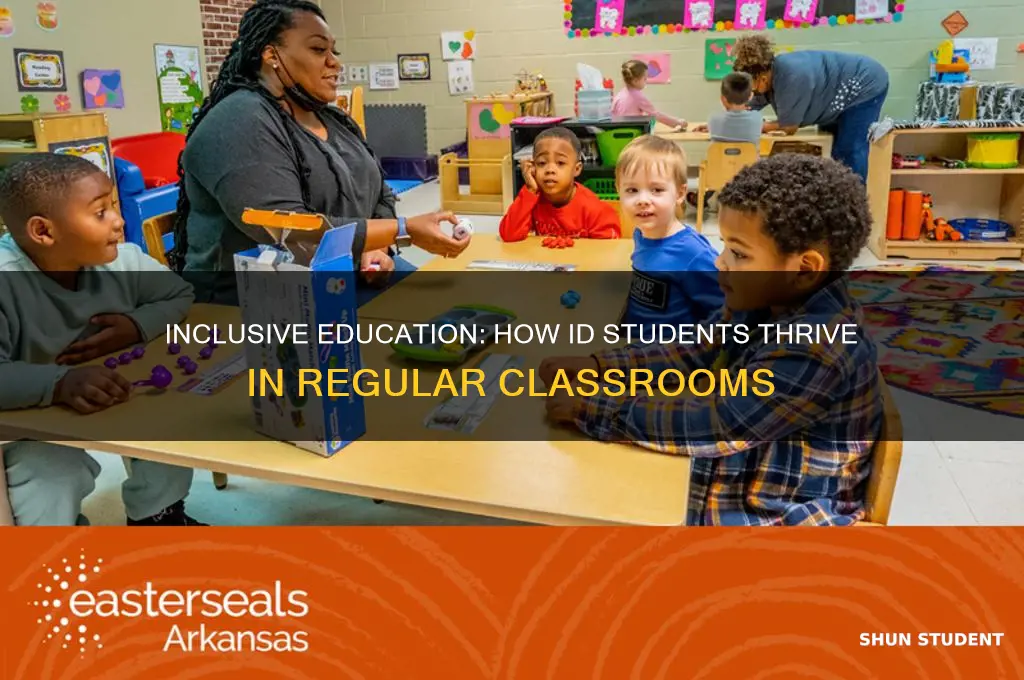 how will a id student function in a regular classroom