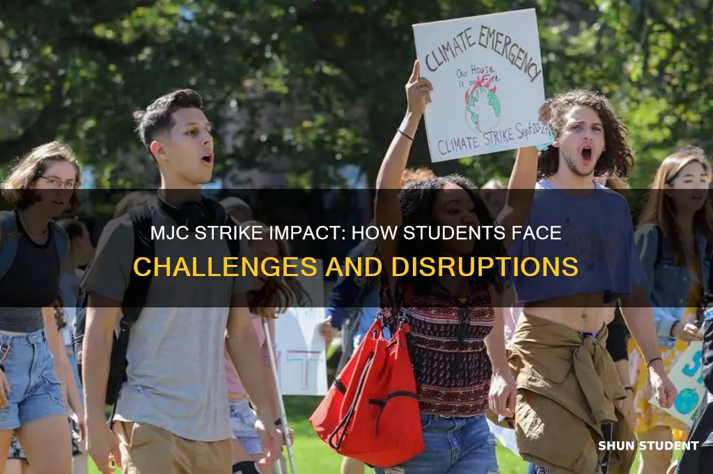 how will a strike at mjc affect students