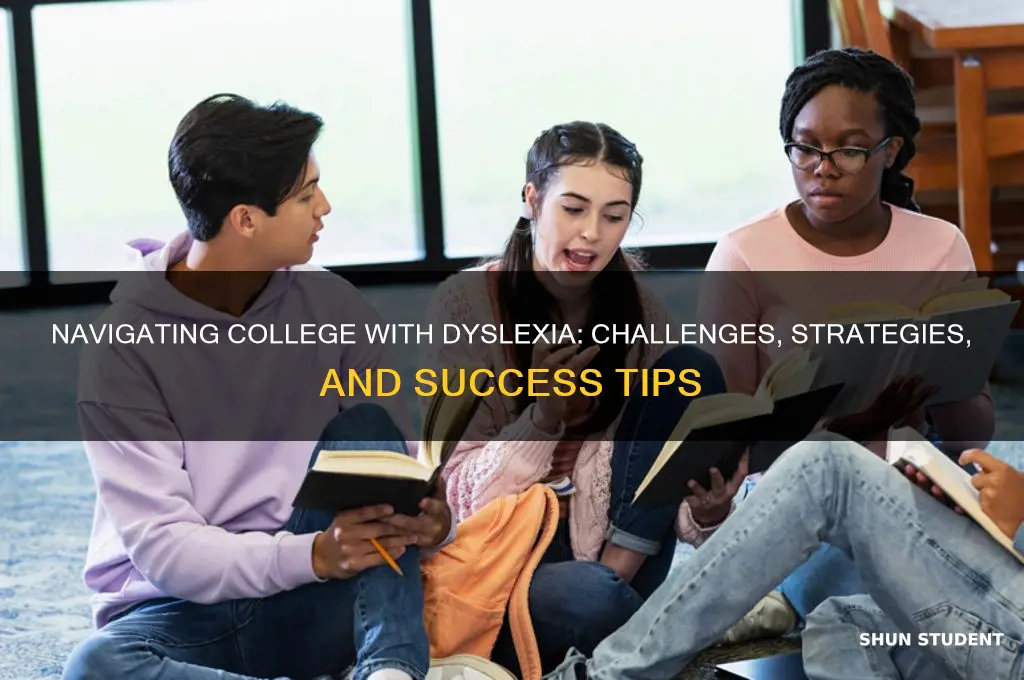 how will dyslexia impact me as a college student
