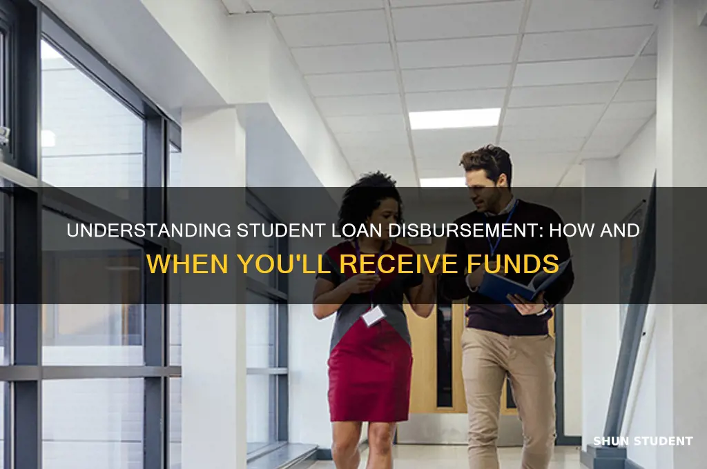 how will i receieve my student loan