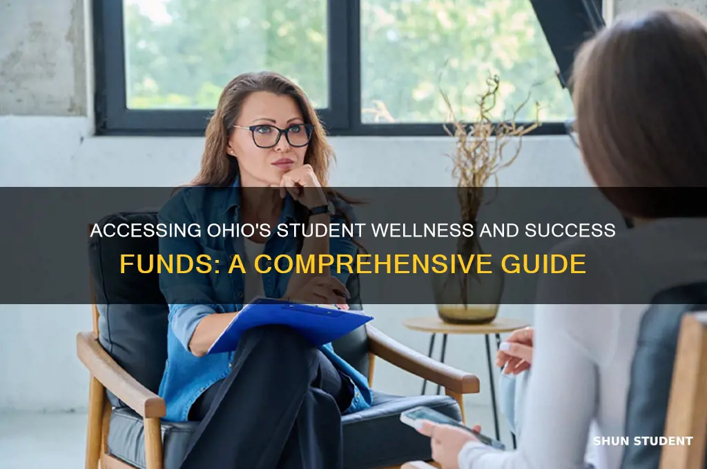how will ohio student wellness and success funds be accessed