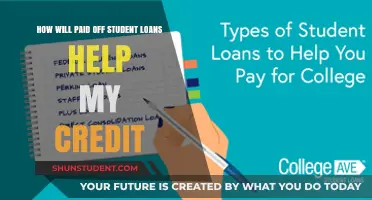 Boosting Credit Scores: The Impact of Paying Off Student Loans