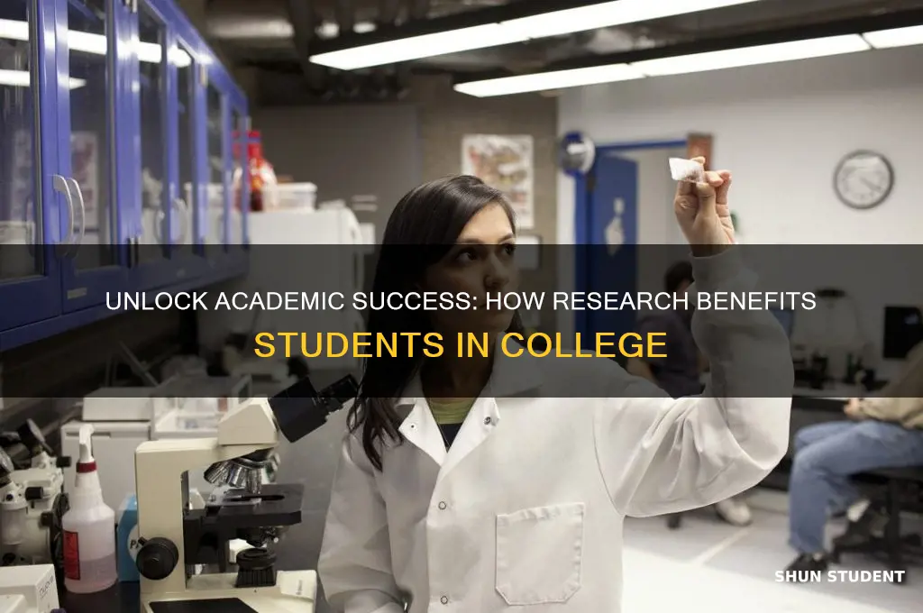 how will research benefit you as a student