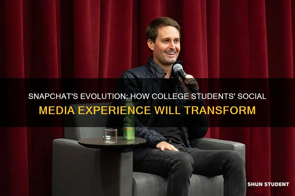 how will snao change for college students