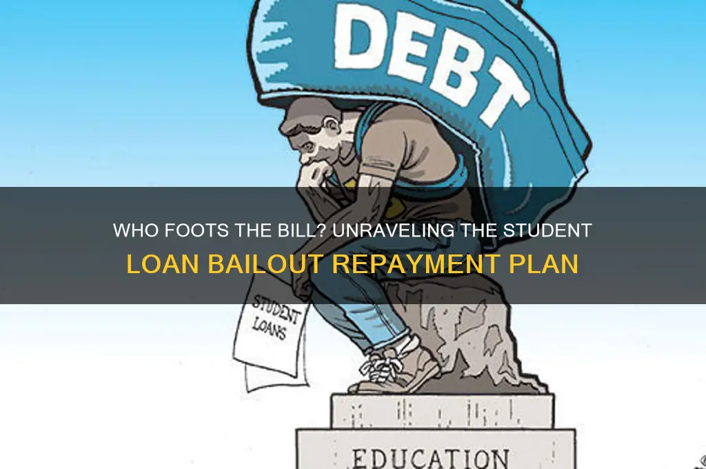how will student loan bailouts get paid back