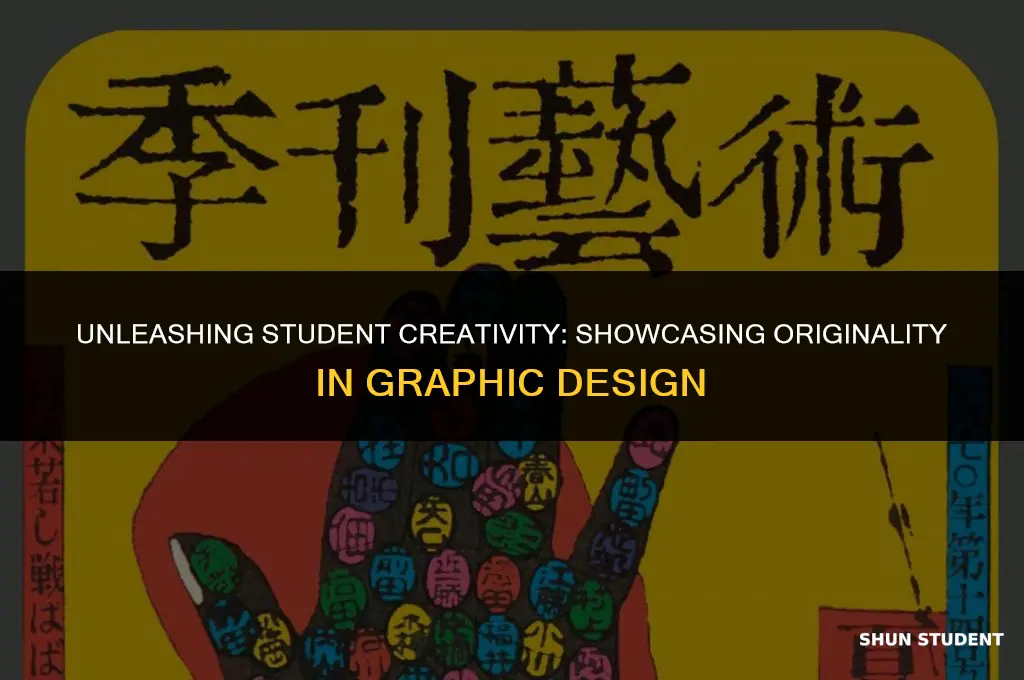 how will students demonstrate originality in a creative graphic activity