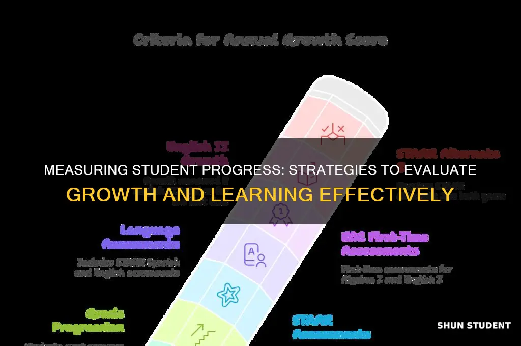 how will you assess student growth and learning