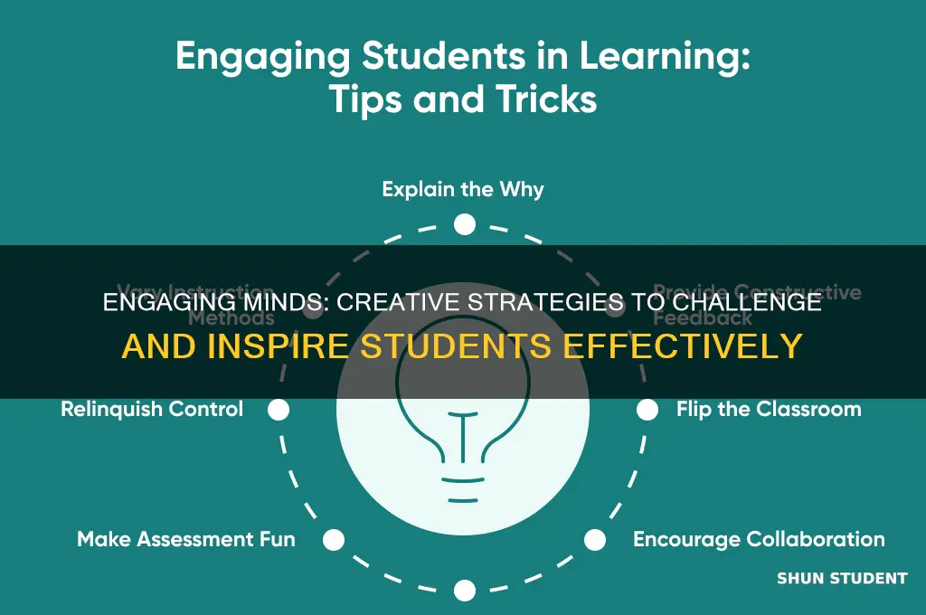 how will you challenge students
