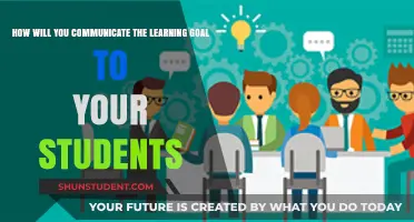 Effective Strategies for Communicating Learning Goals to Students Clearly