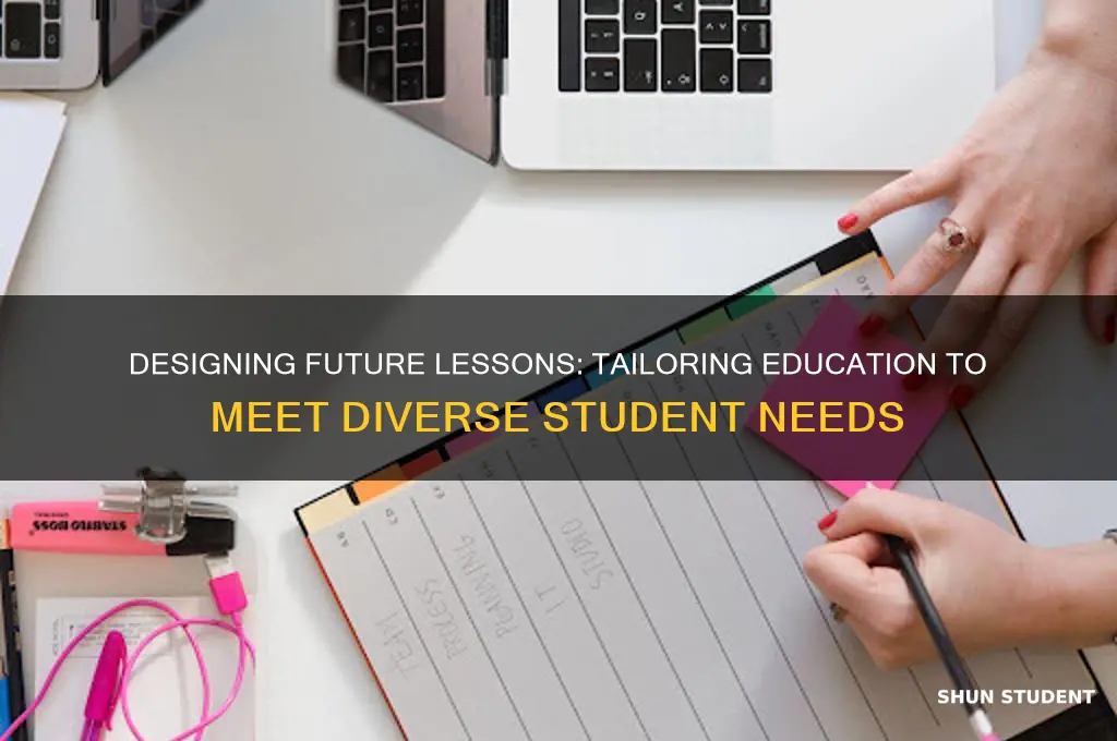 how will you design future lessons to meet student needs