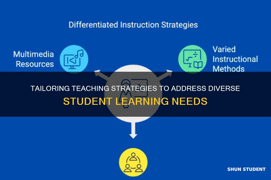 how will you differentiate instruction to meet diverse student needs