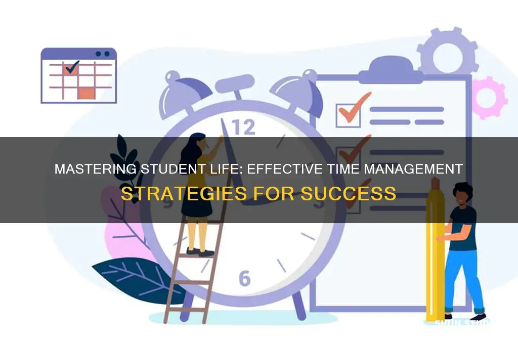 how will you manage your time as a student