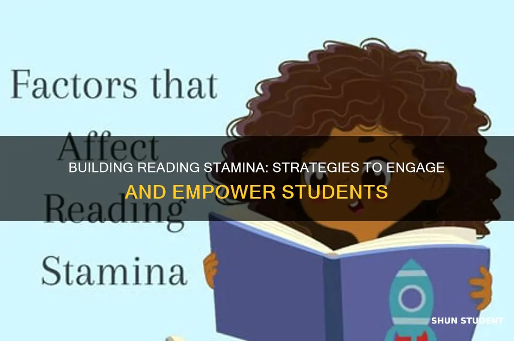 how will you use reading stamina with students