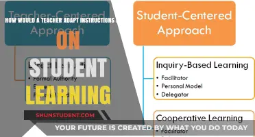 Tailoring Teaching: Adapting Instructions to Enhance Student Learning Outcomes