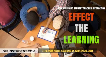 No Student-Teacher Interaction: Its Impact on Learning Outcomes