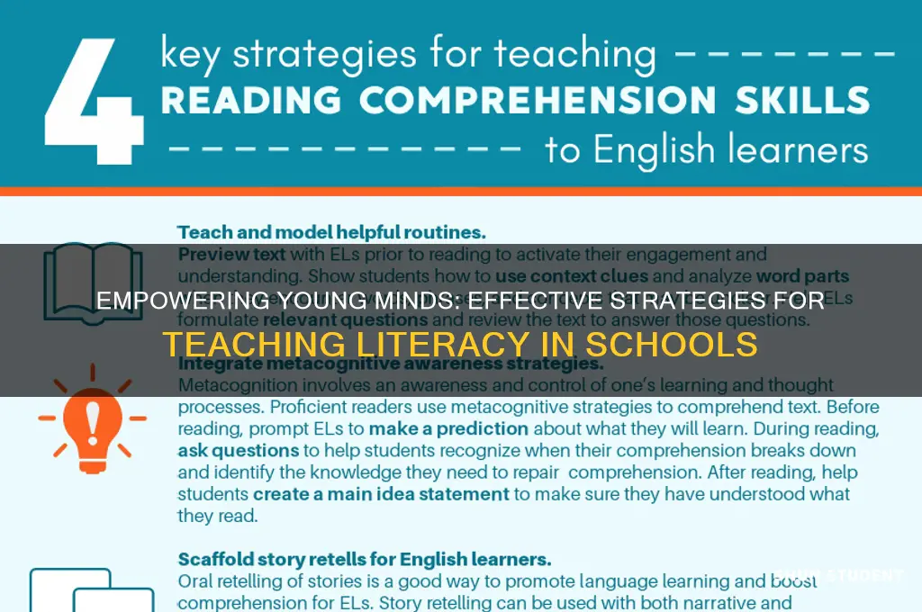 how would you teach literacy among secondary or elementary students