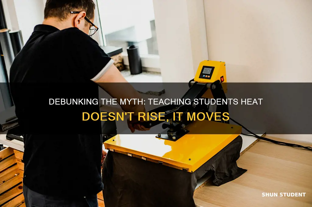 how would you teach students the misconception heat rises