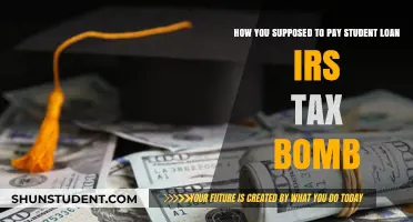 Avoiding the IRS Tax Bomb: Smart Strategies for Student Loan Repayment