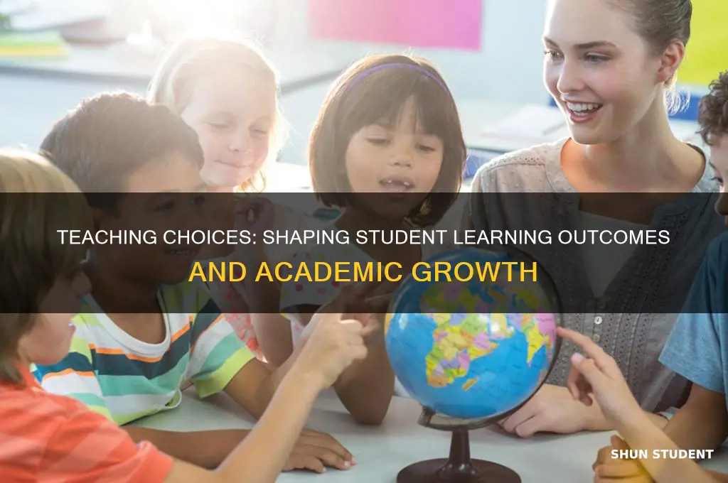 how your teaching dicisions impacted student learning