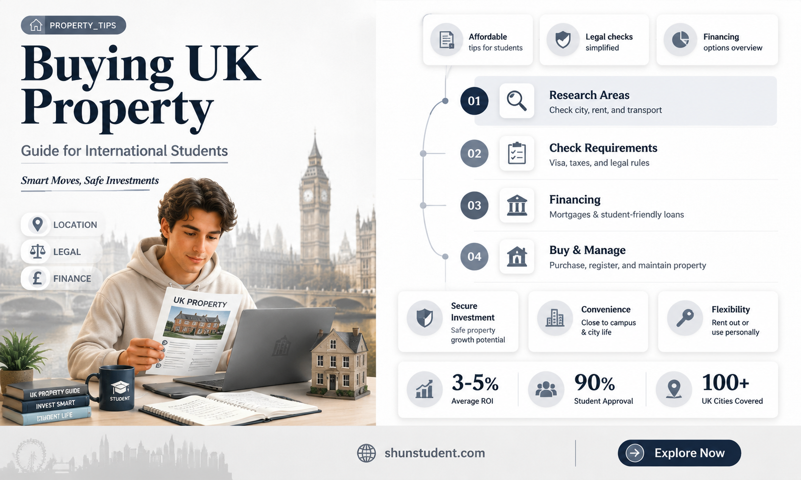can a international student buy a house in uk