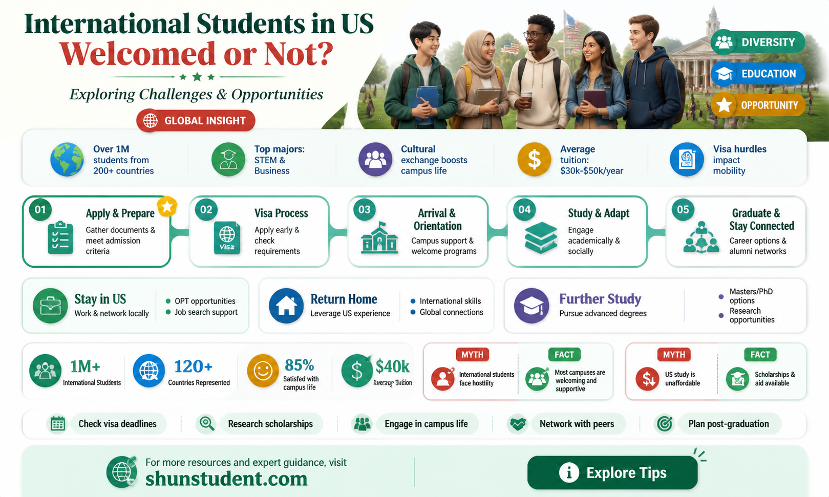 are international students in american universities welcome