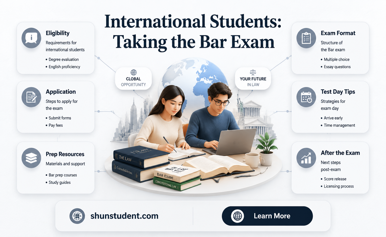 can an international student take the bar